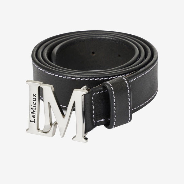 LeMieux Monogram Belt Black