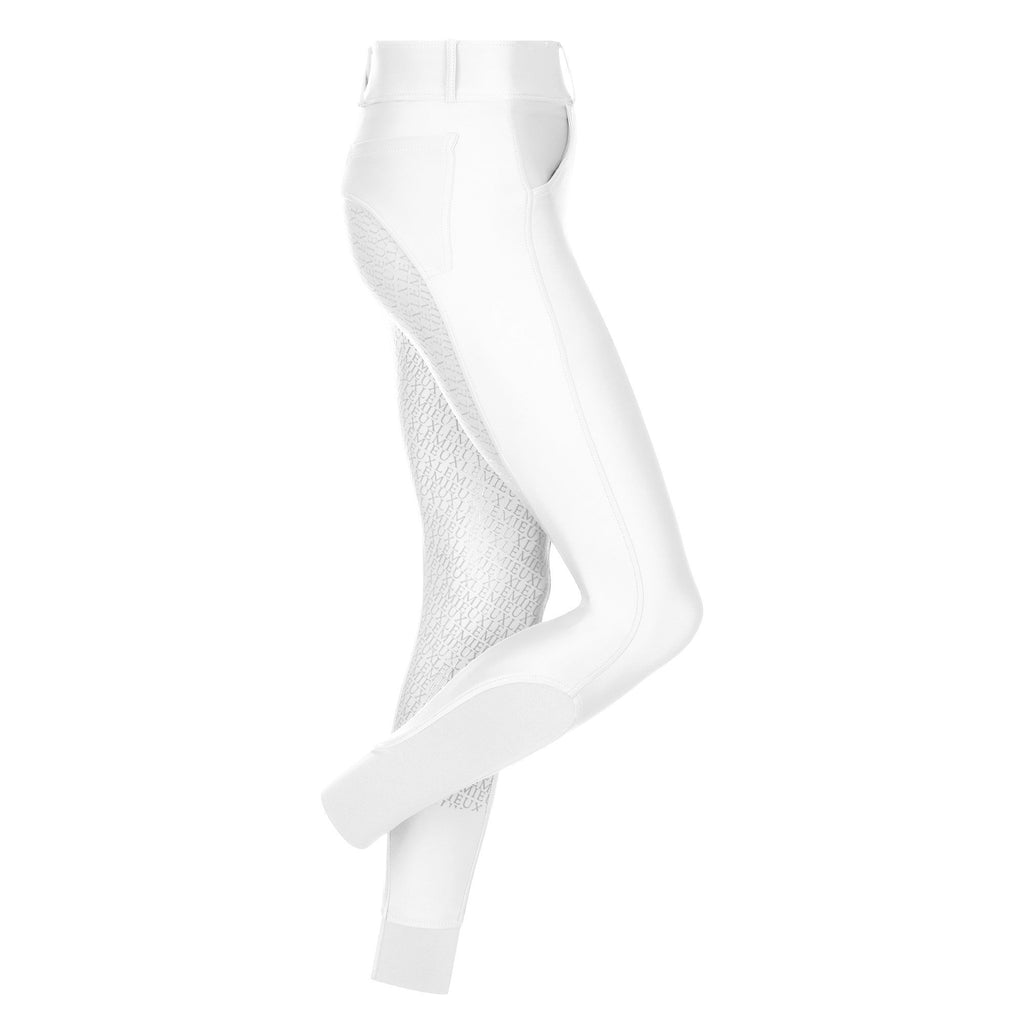 LeMieux Ladies Demi Pull On Bregging Full Seat - White