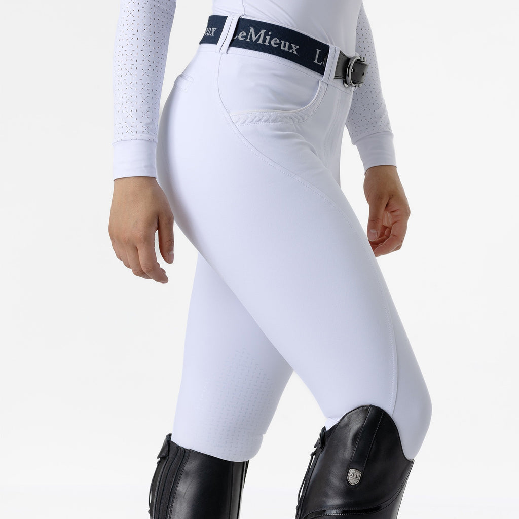 LeMieux Ladies Amara II Full Seat Breech - White