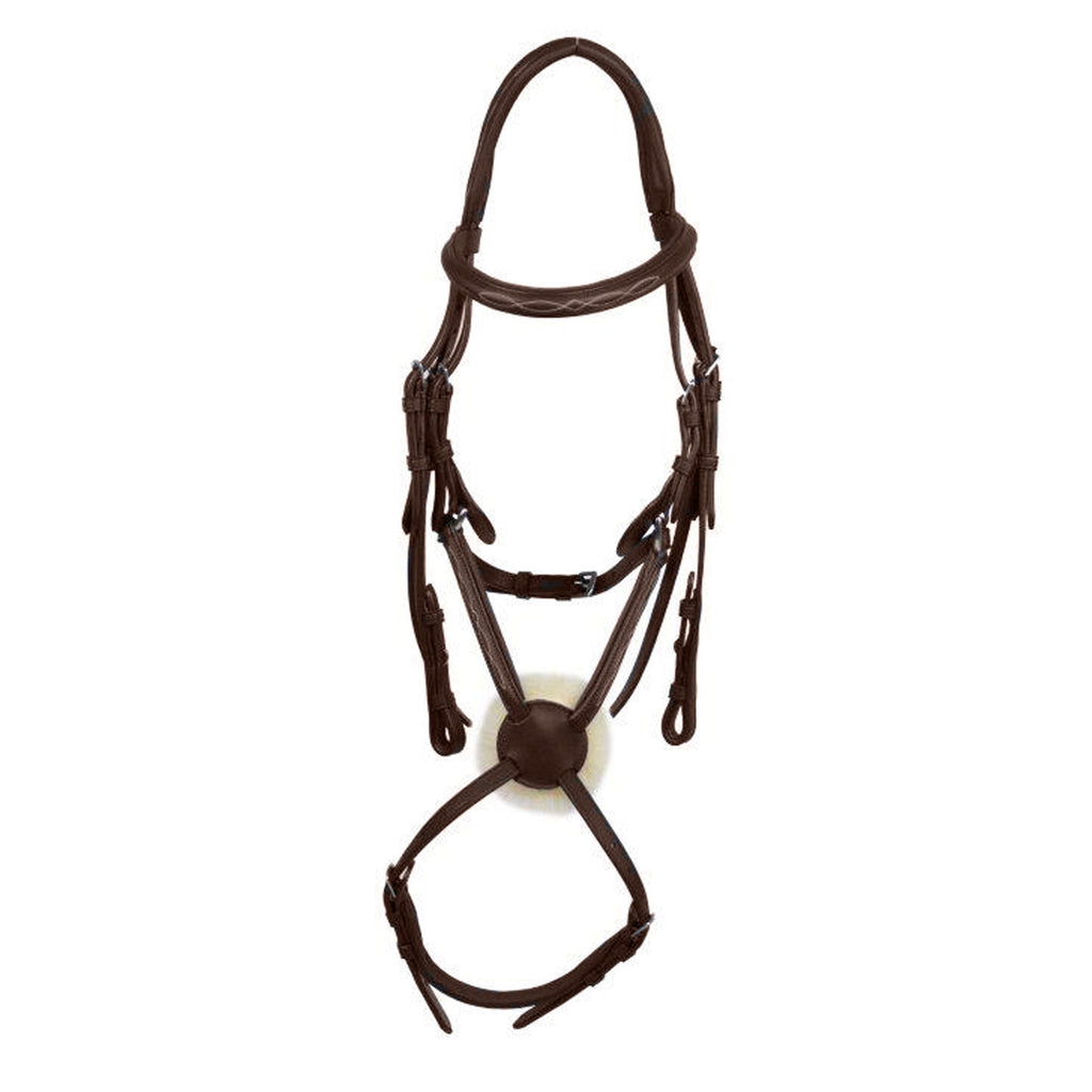 EcoRider Galway Grackle Bridle - Brown