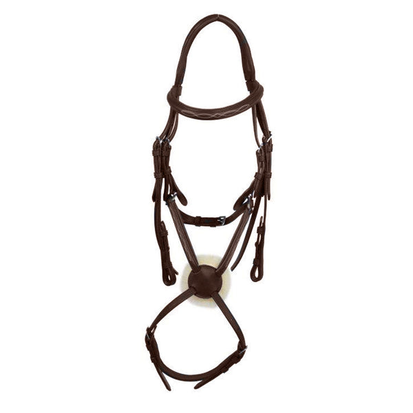 EcoRider Galway Grackle Bridle - Brown