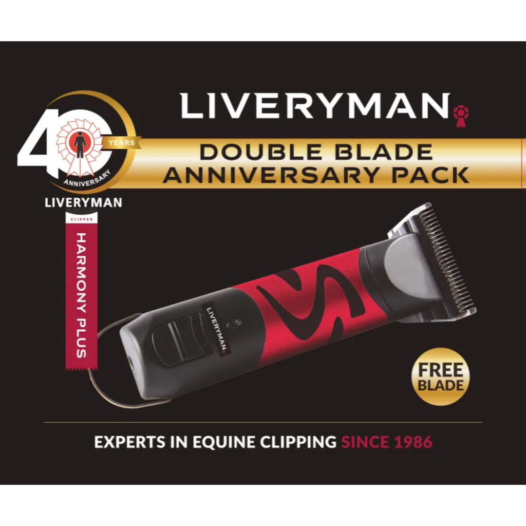 Liveryman Harmony Plus with Wide Fine Blade - Anniversary Promo Pack