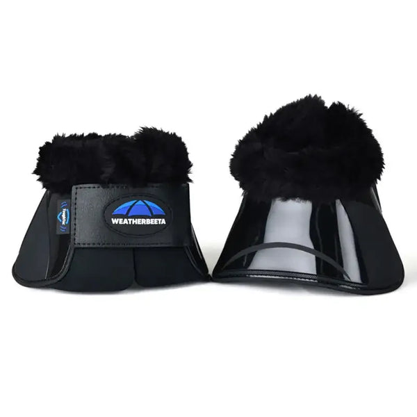 WeatherBeeta Tough-Tec Impact Fleece Trim Bell Boots - Black/Black