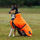 WeatherBeeta ComFiTec Reflective 300D Deluxe Showerproof Dog Coat - Orange