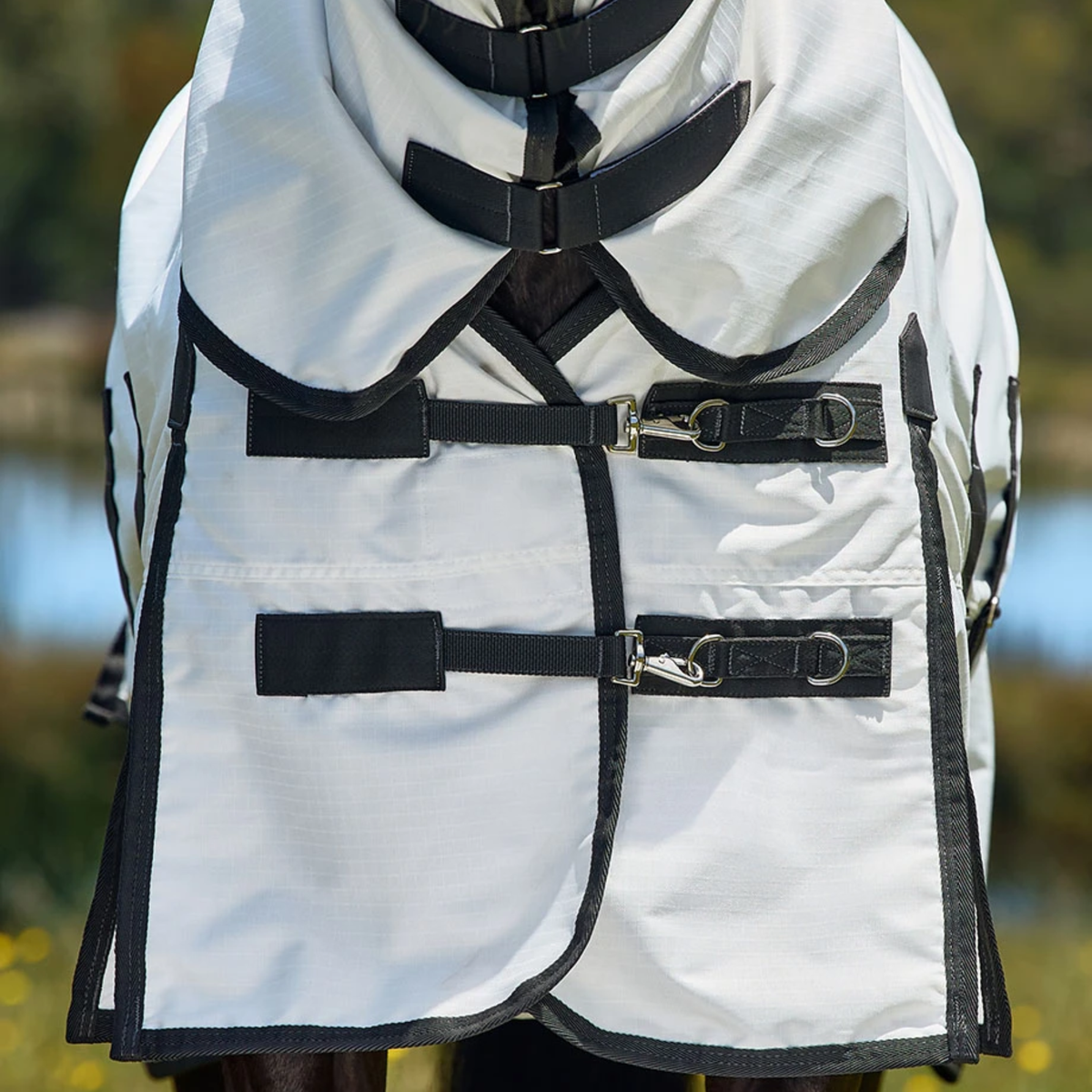 Fly Rug Weatherbeeta Weatherbeeta Comfitec Sweet Itch Shield Fly Rug Sheet Combo - White ...