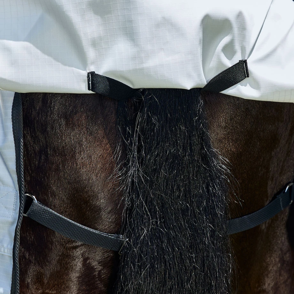 Weatherbeeta Comfitec Sweet Itch Shield Fly Rug Sheet Combo - White/Charcoal