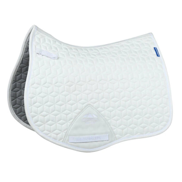Weatherbeeta Suede Elite Air-Tec All Purpose Saddle Pad - White