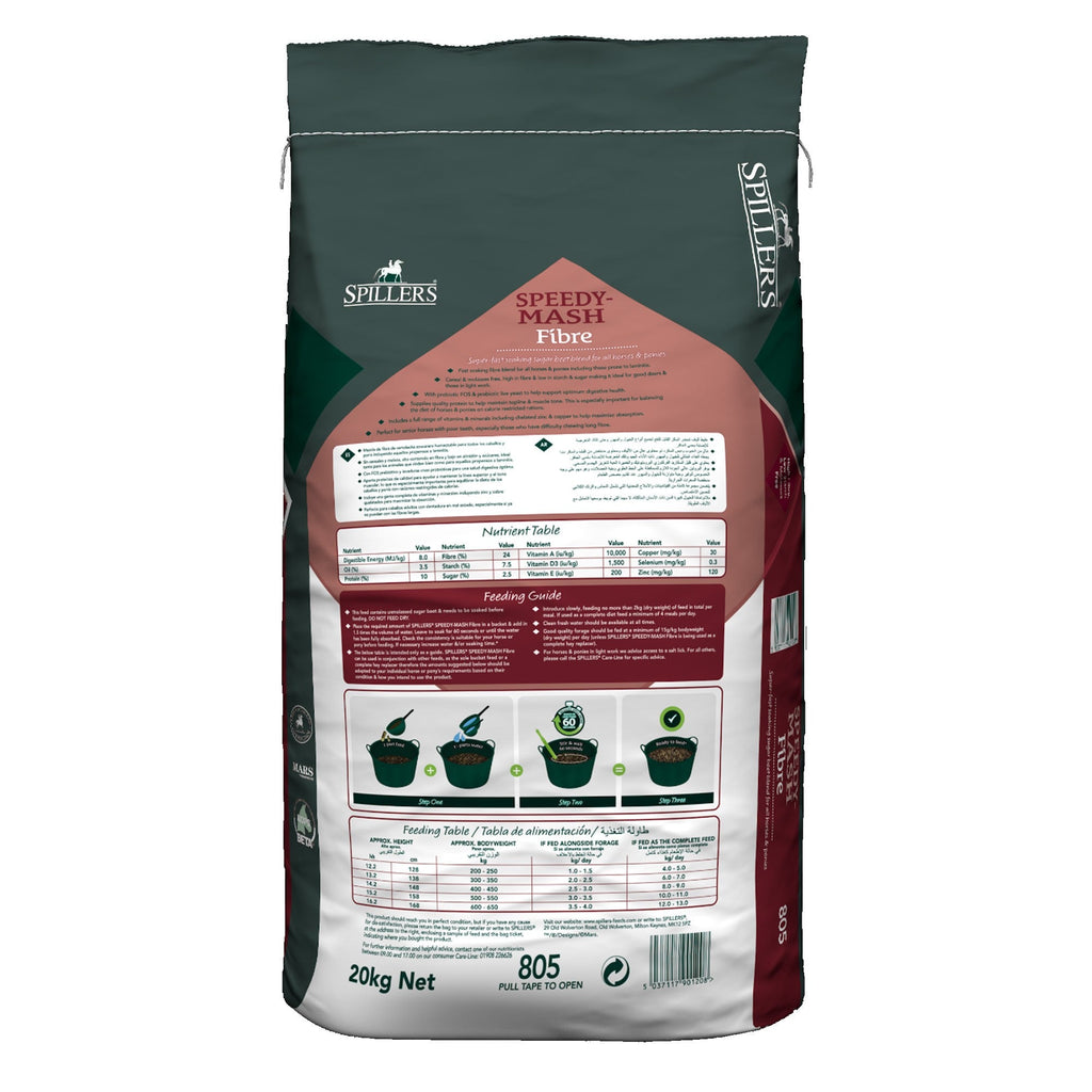Spillers Speedy Mash Fibre - 20kg