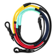 Dublin Rainbow Reins - Black/Multi