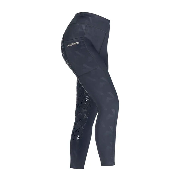 Aubrion React Winter Riding Tights - Shadow