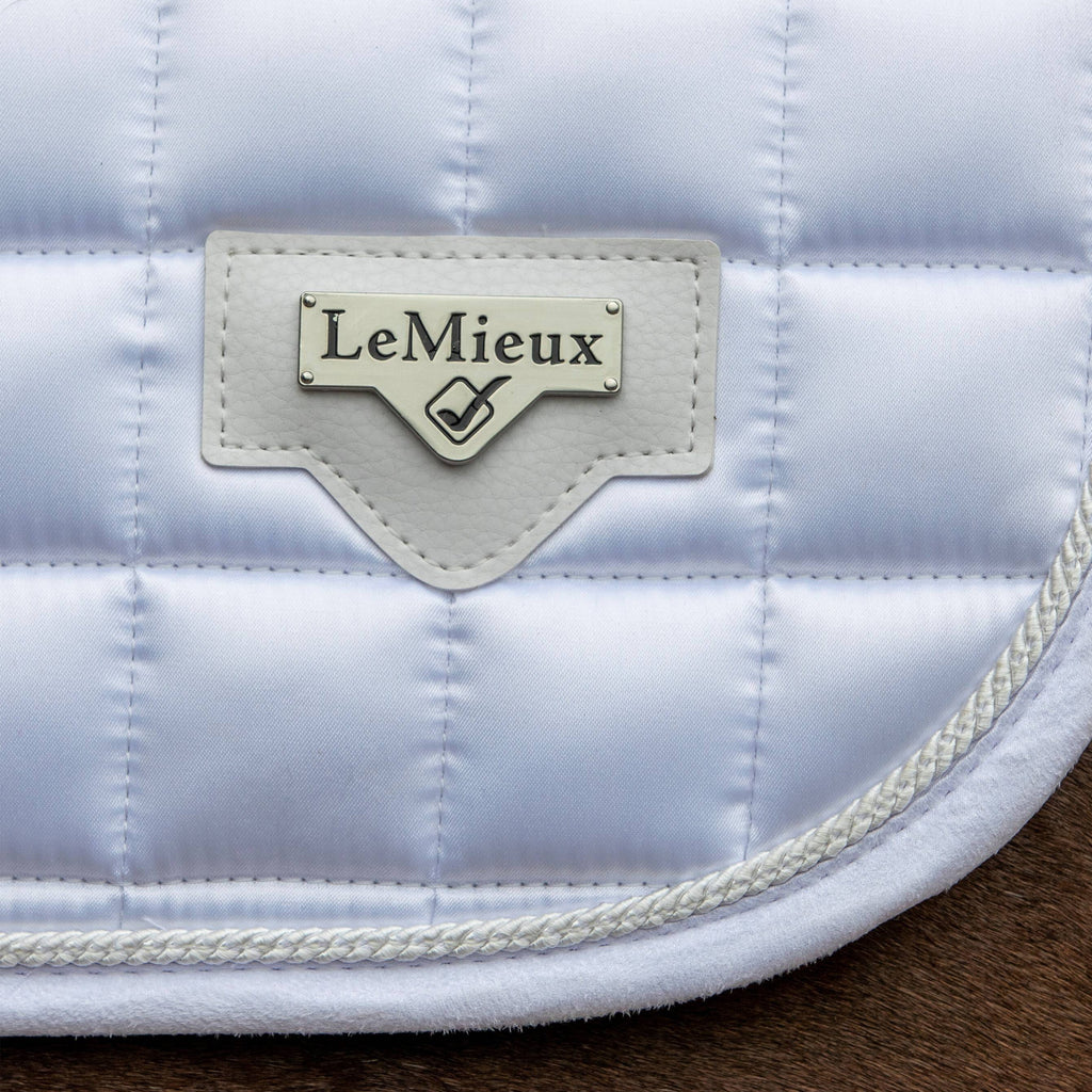LeMieux Loire Satin Close Contact Square - White