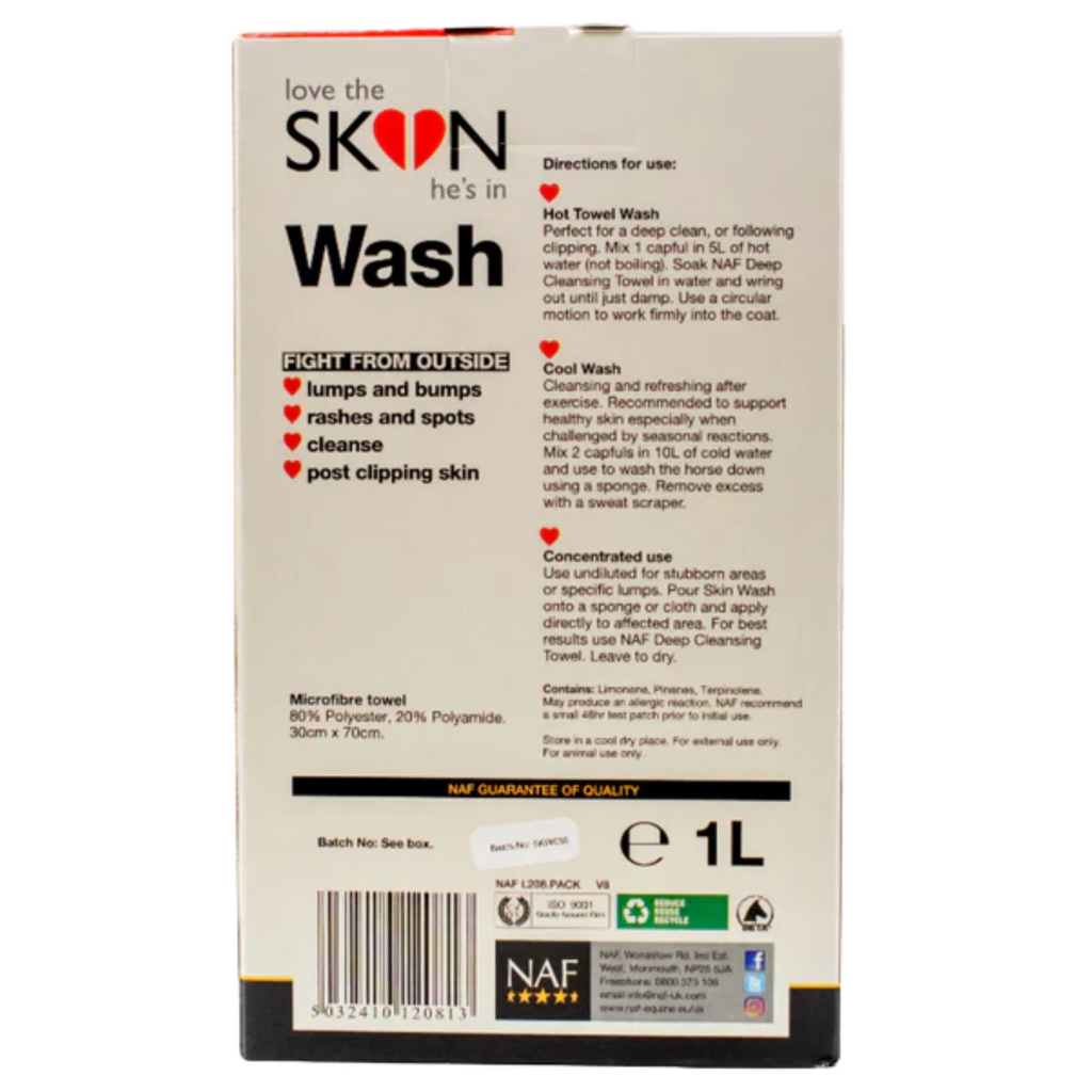 NAF Love The Skin He's In Skin Wash - 1 Litre