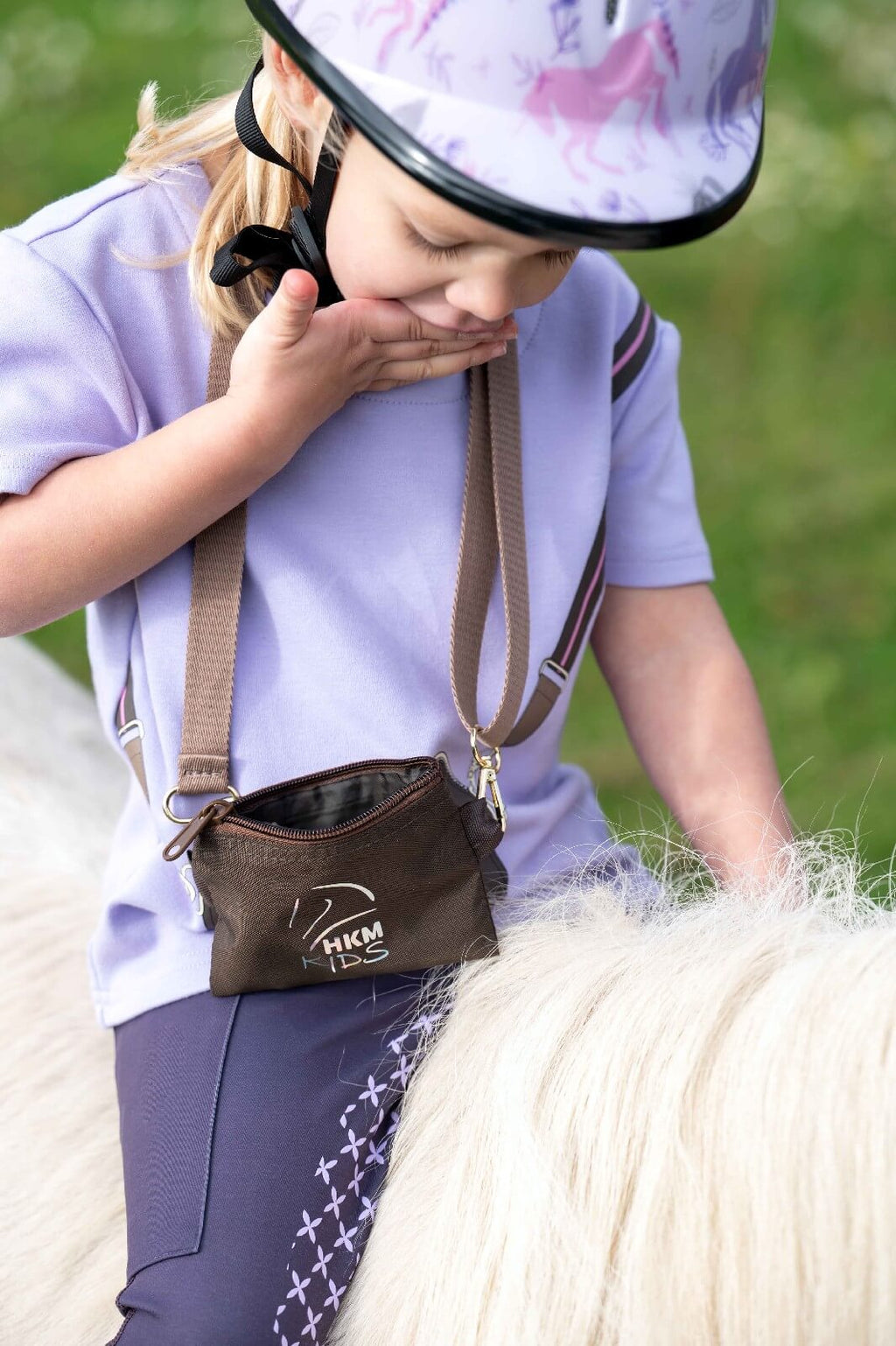 HKM Kids Lola Bag Sweat Shirt - Lavender