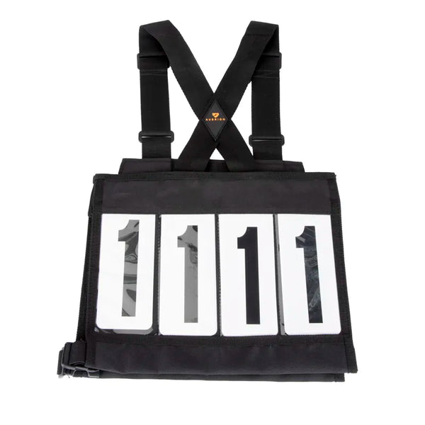 Aubrion Number Bib Set - Black