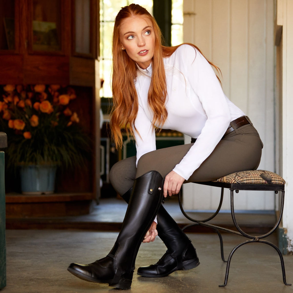 Ariat Unisex Heritage Contour Chap - Black