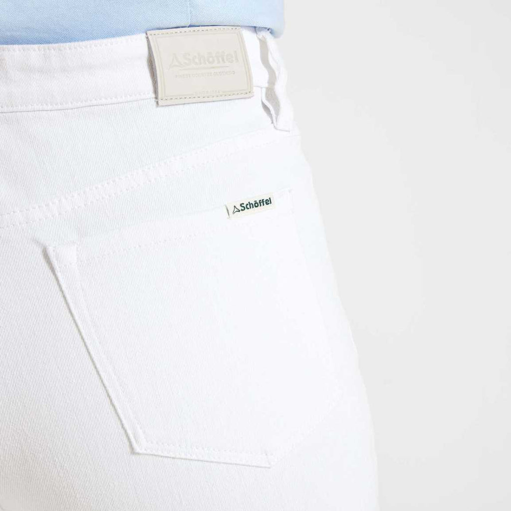 Schoffel Ladies Poppy Jeans - White