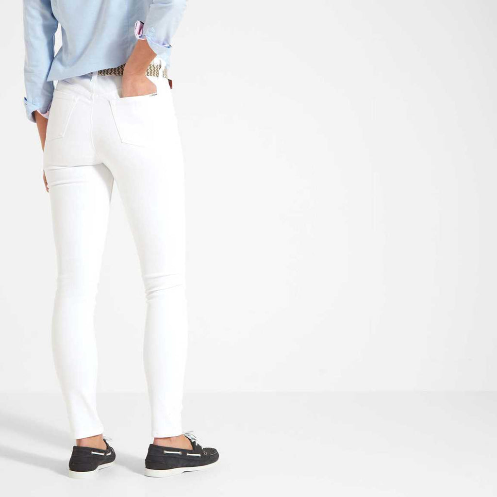 Schoffel Ladies Poppy Jeans - White