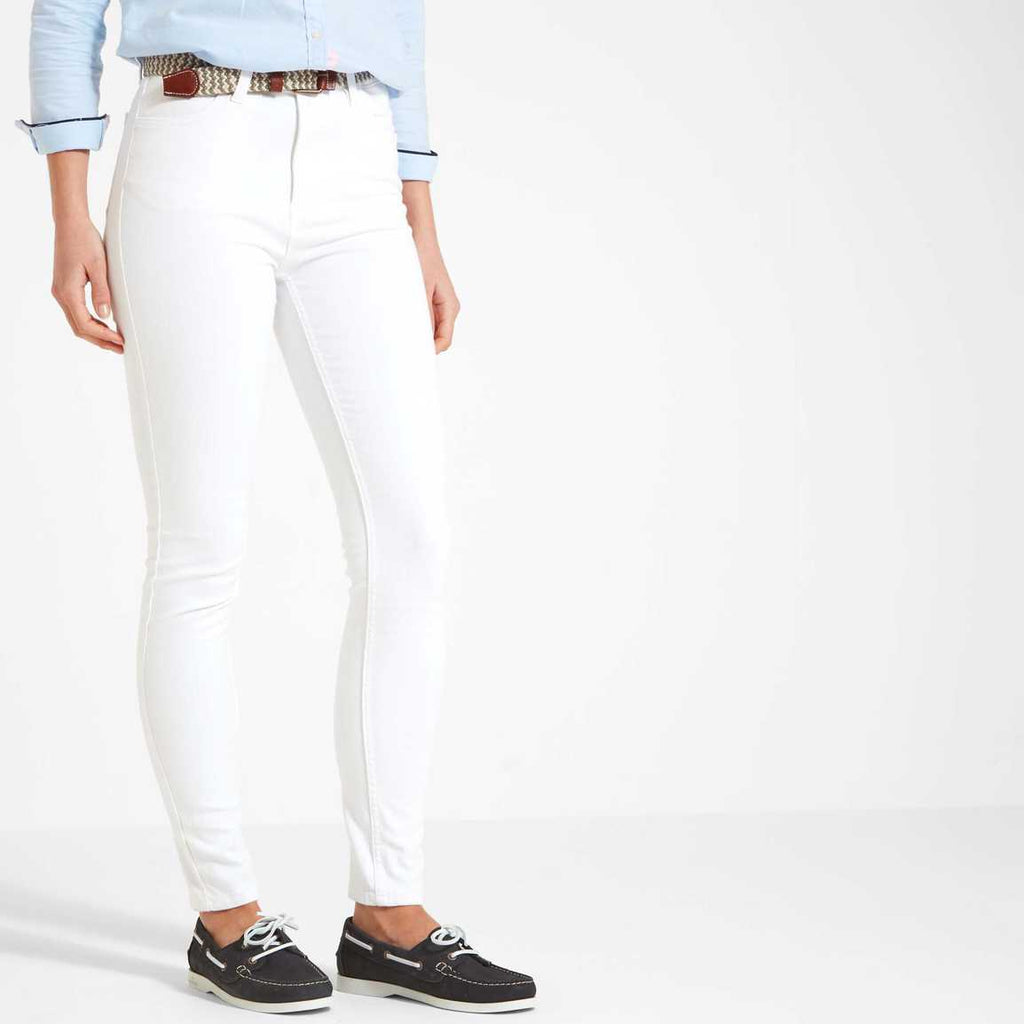 Schoffel Ladies Poppy Jeans - White