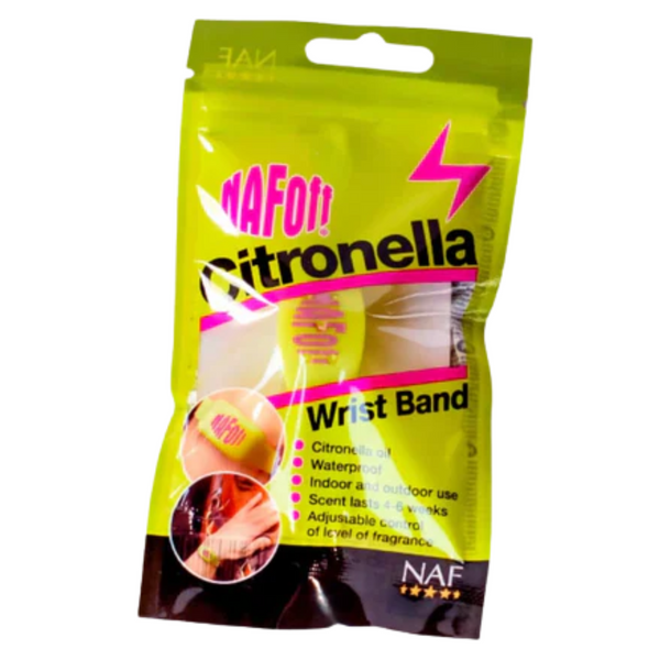 NAF Off Citronella Wristband
