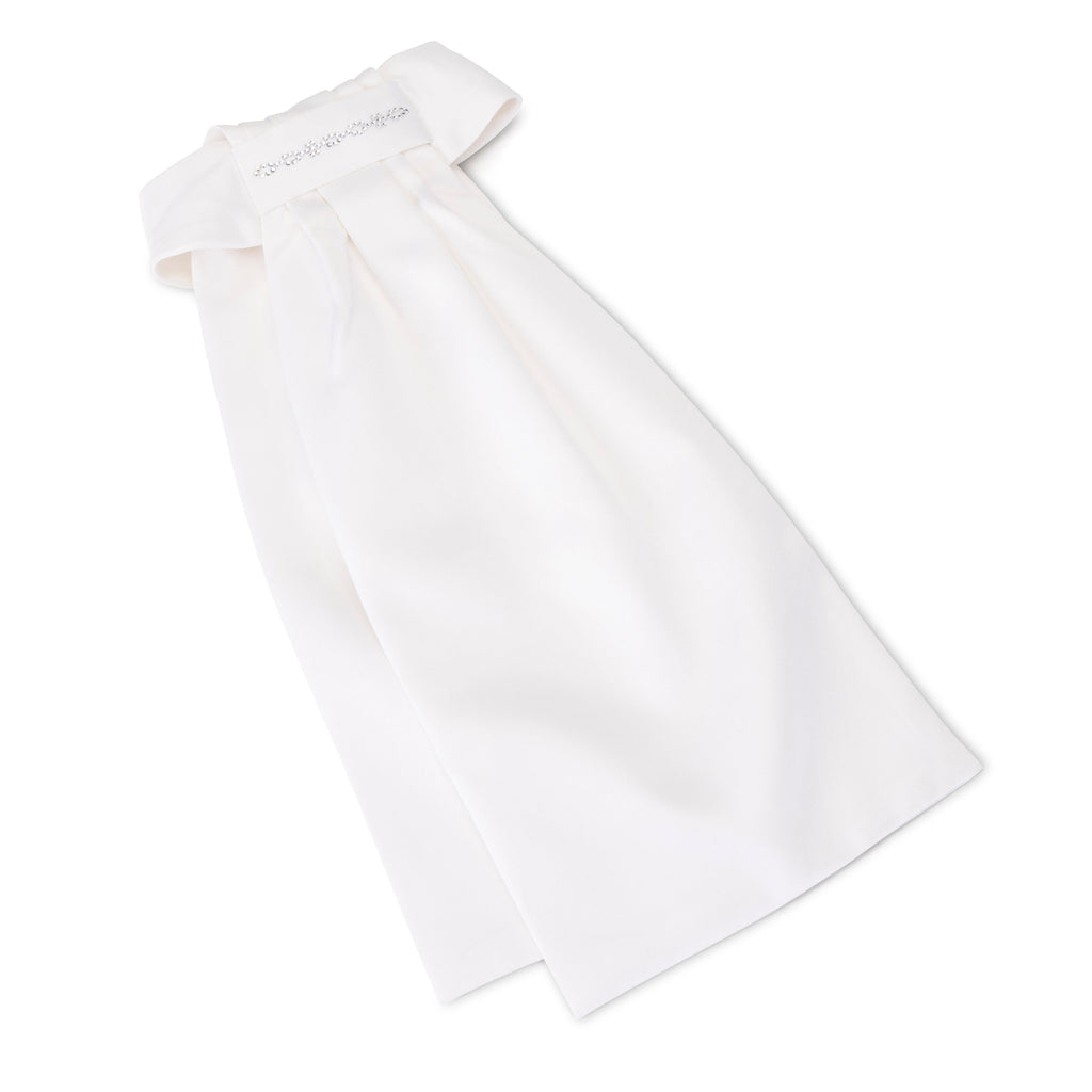 Aubrion Witley Ready Tied Stock - White