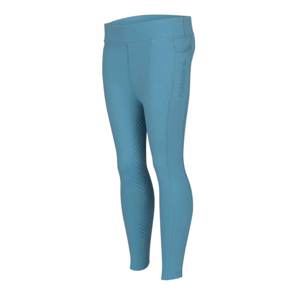 Aubrion React Young Rider Non-Stop Riding Tights - Haze