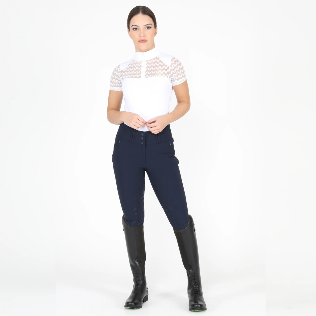 Aubrion Ladies Optima VX Show Shirt - White