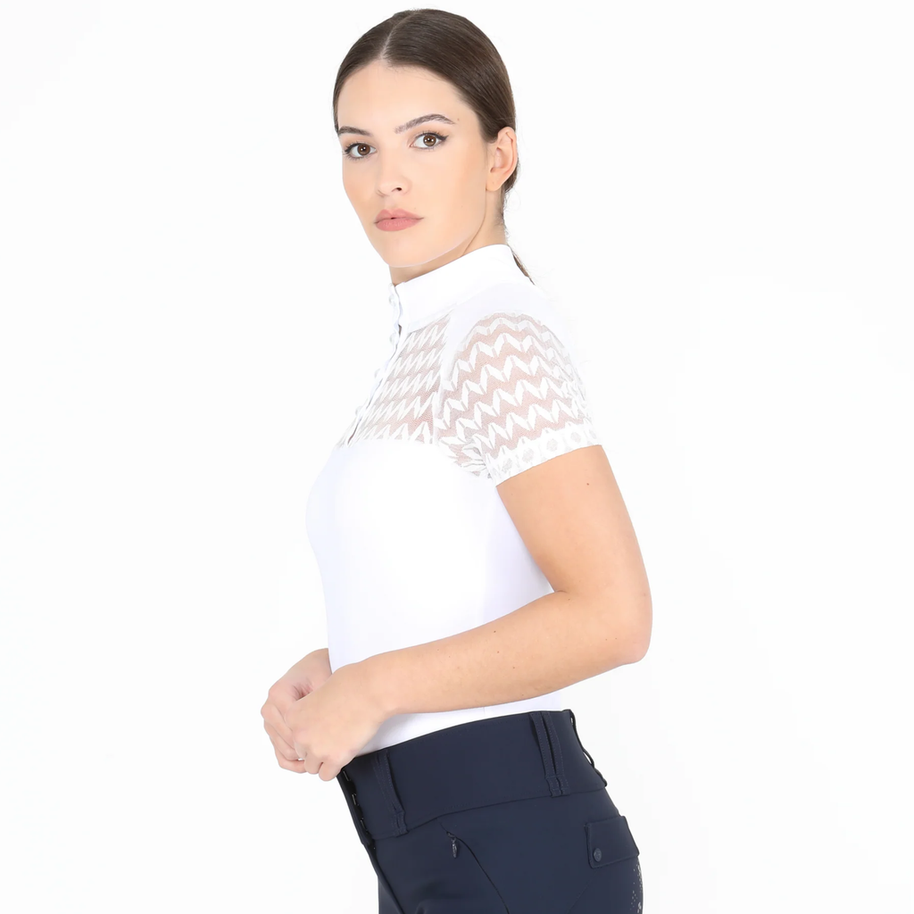 Aubrion Ladies Optima VX Show Shirt - White