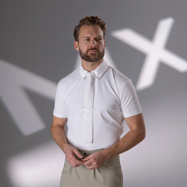 Aubrion Mens Optima MX Button Show Shirt - White