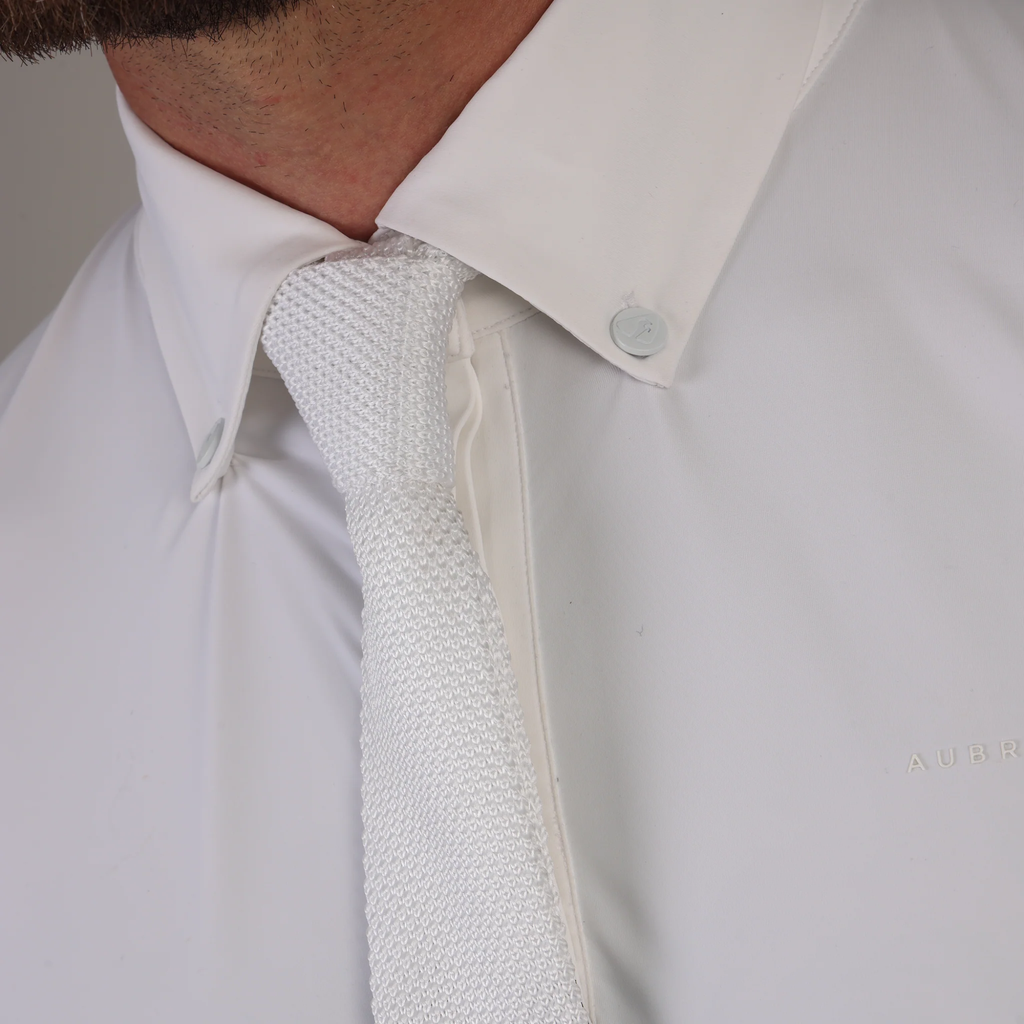 Aubrion Mens Optima MX Button Show Shirt - White