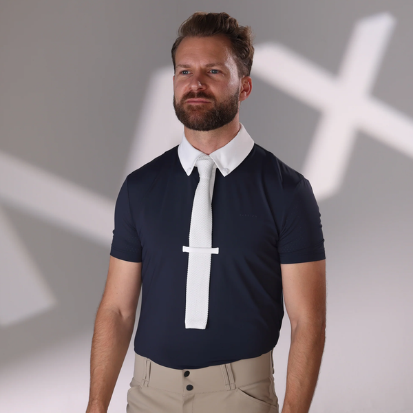 Aubrion Mens Optima MX Zip Show Shirt - Navy
