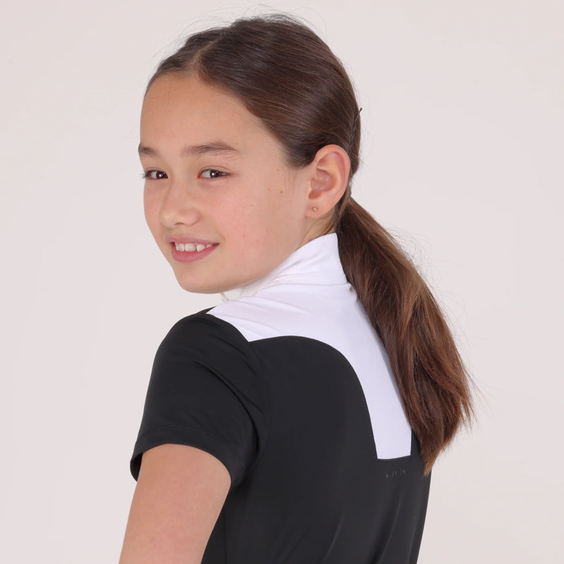 Aubrion Young Rider Optima MX Show Shirt - Black