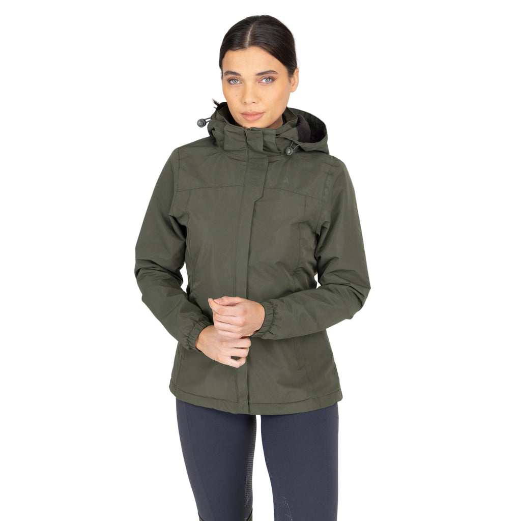 Aubrion React Ladies Thermal Waterproof Coat - Khaki