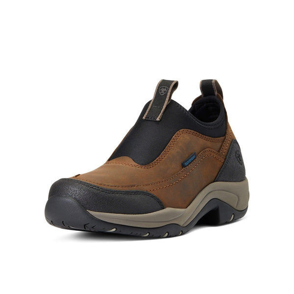 Ariat Ladies Terrain Ease H2O Boot - Oily Distressed Brown