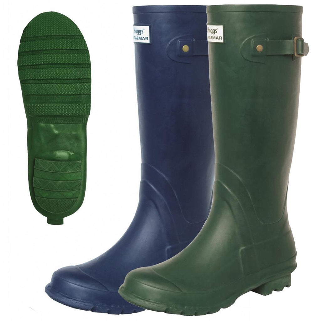Hoggs of Fife Braemar Wellington Boot - Navy