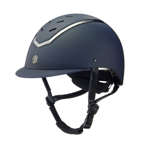 EQX Charles Owen Kylo Riding Hat - Matte Navy