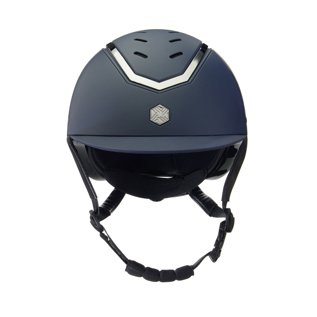 EQX Charles Owen Kylo Riding Hat - Matte Navy