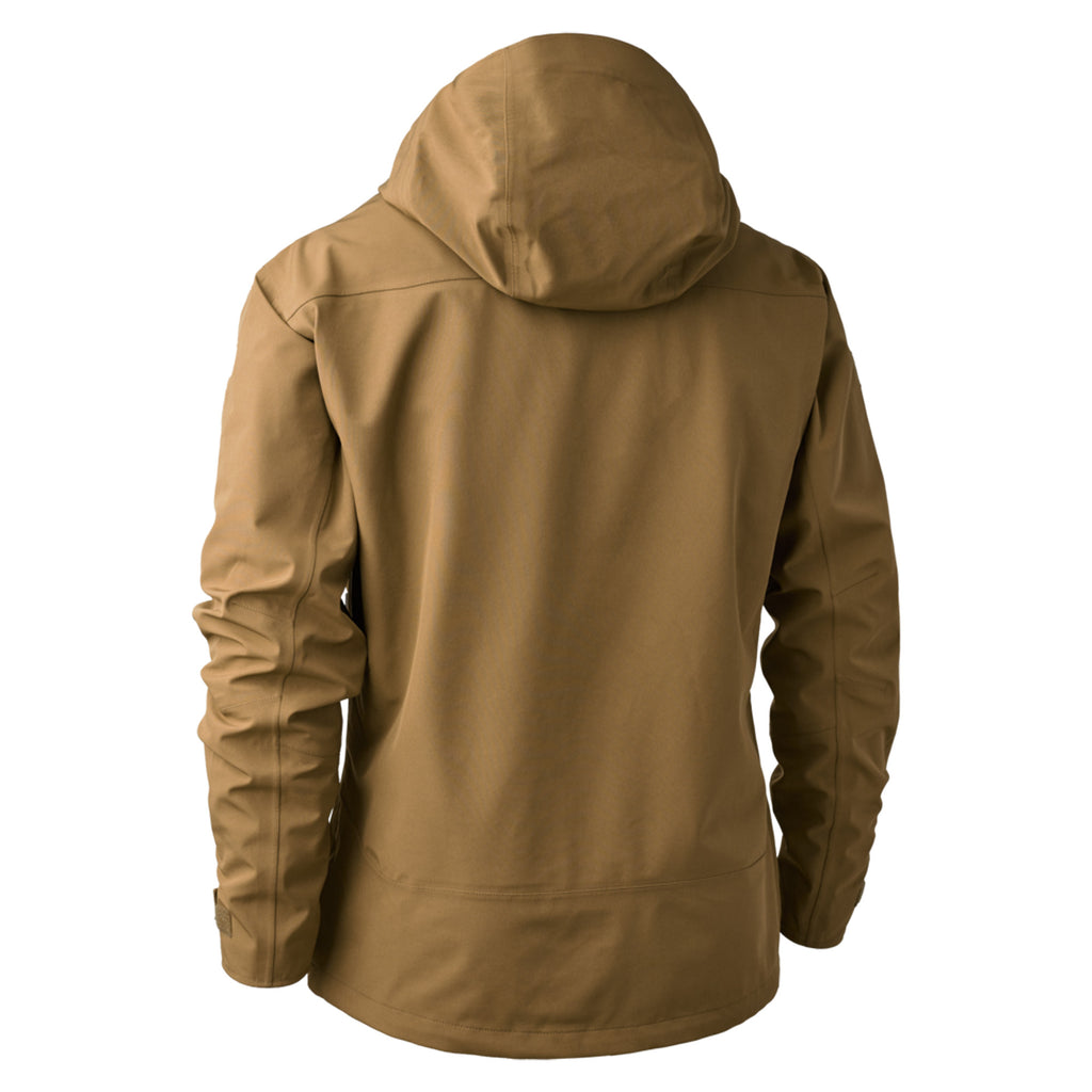 Deerhunter Mens Sarek Shell Jacket with Hood - Butternut