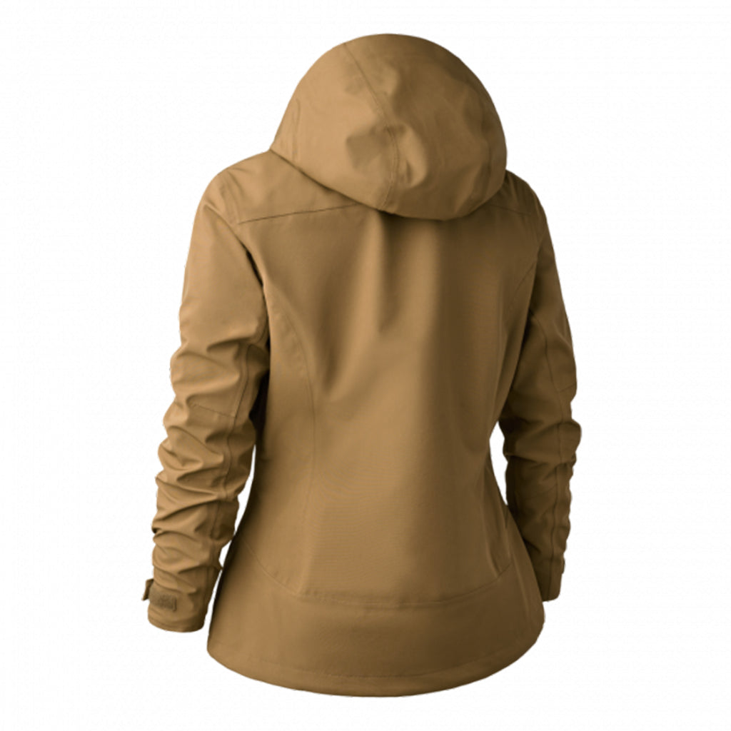 Deerhunter Lady Sarek Shell Jacket with Hood - Butternut