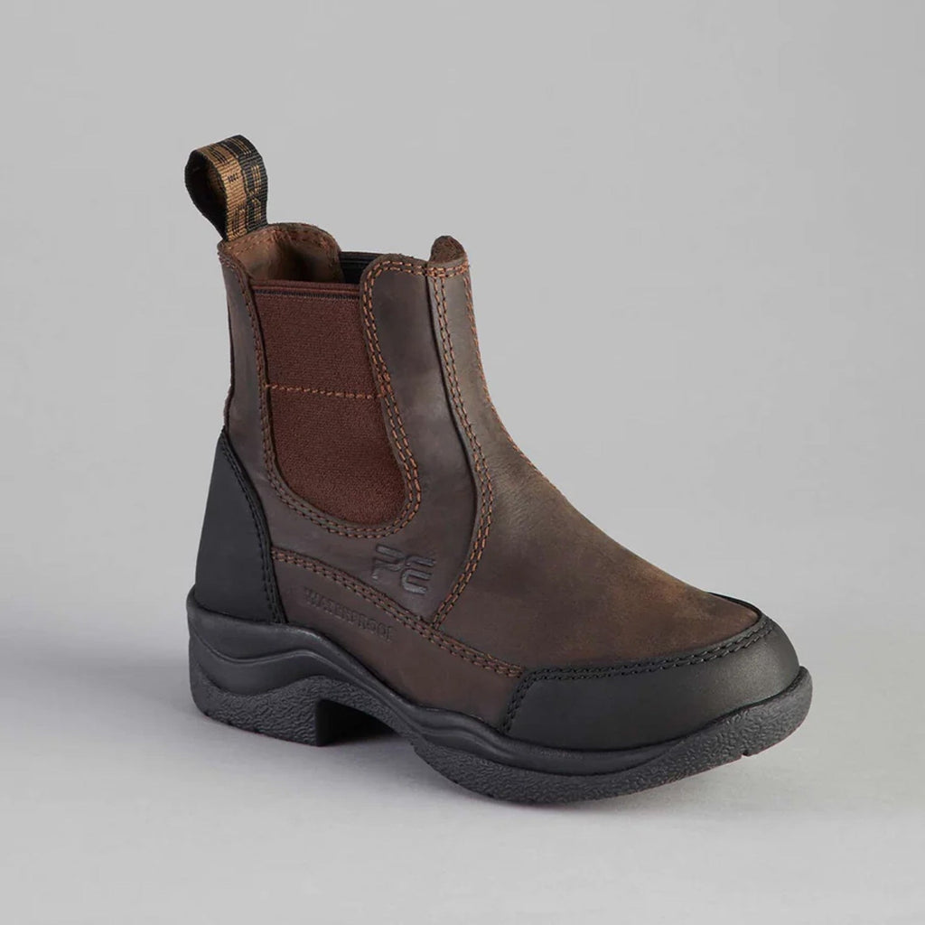 Premier Equine Vinci Junior Waterproof Boots - Brown