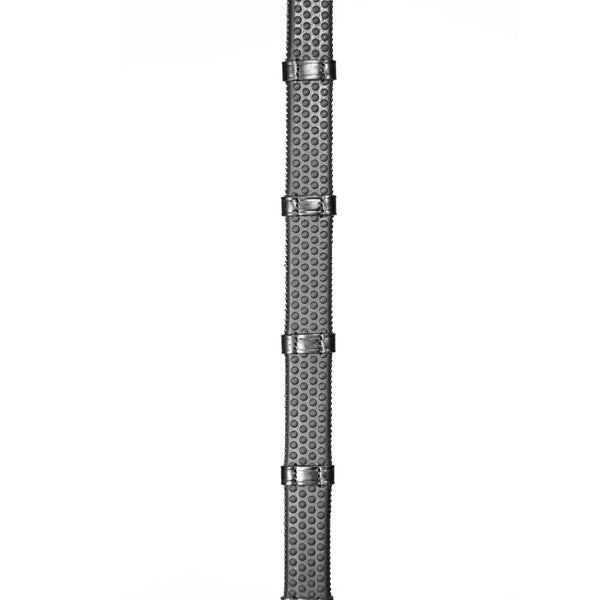Henry James Saddlery Bio Grip Hybrid Rubber Reins - Black