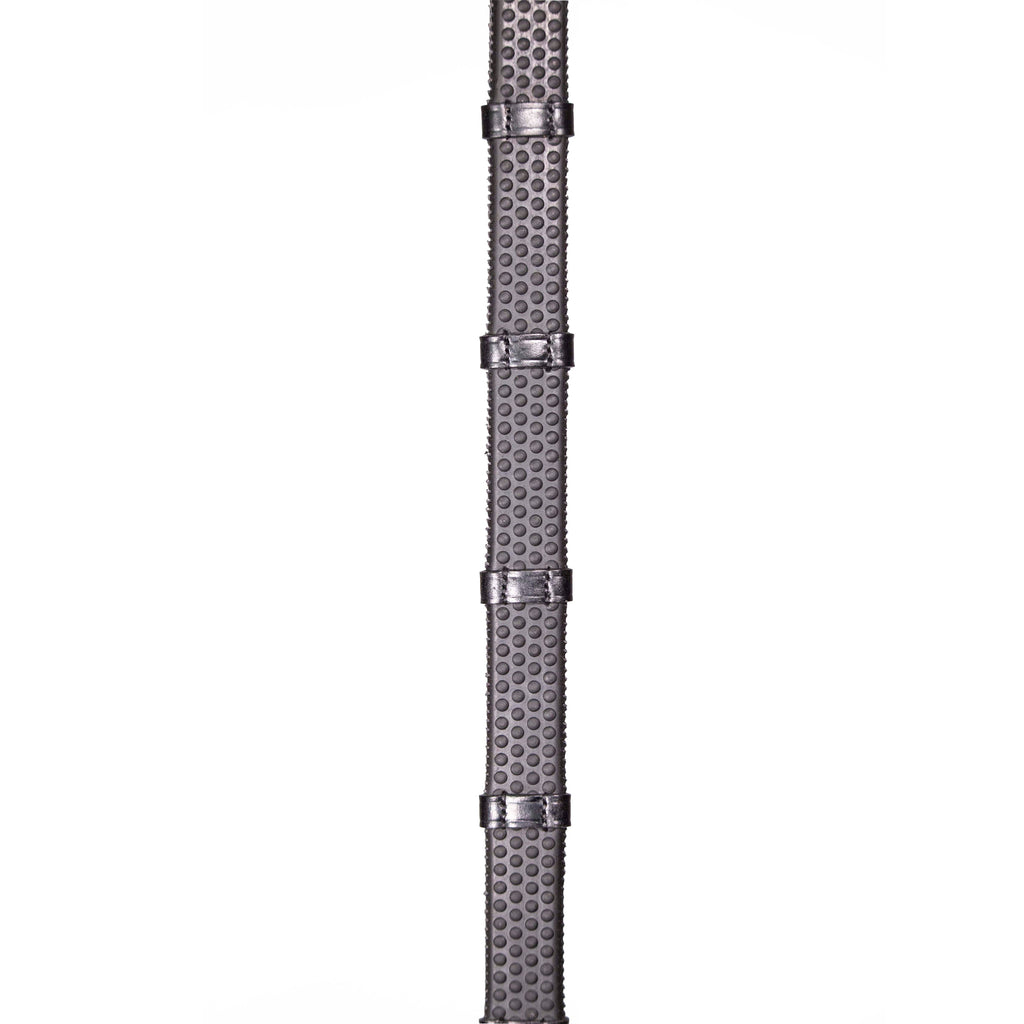 Henry James Saddlery Bio Grip Hybrid Rubber Reins - Havana