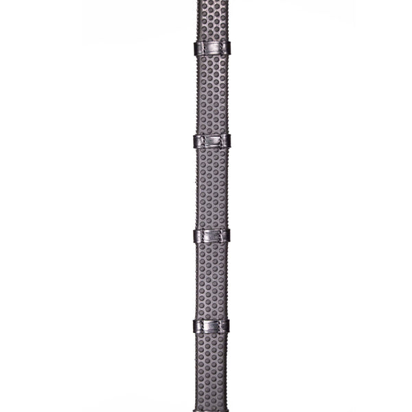 Henry James Saddlery Bio Grip Hybrid Rubber Reins - Havana
