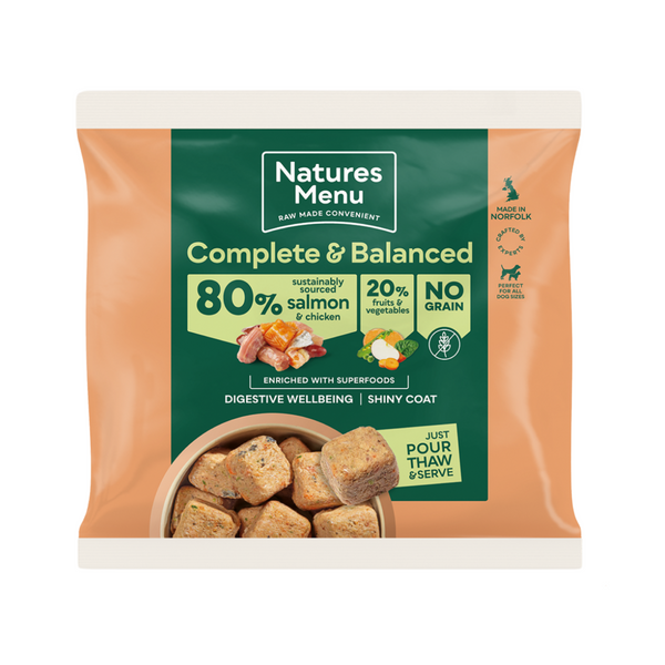 Natures Menu Chicken and Salmon Nuggets - 1kg