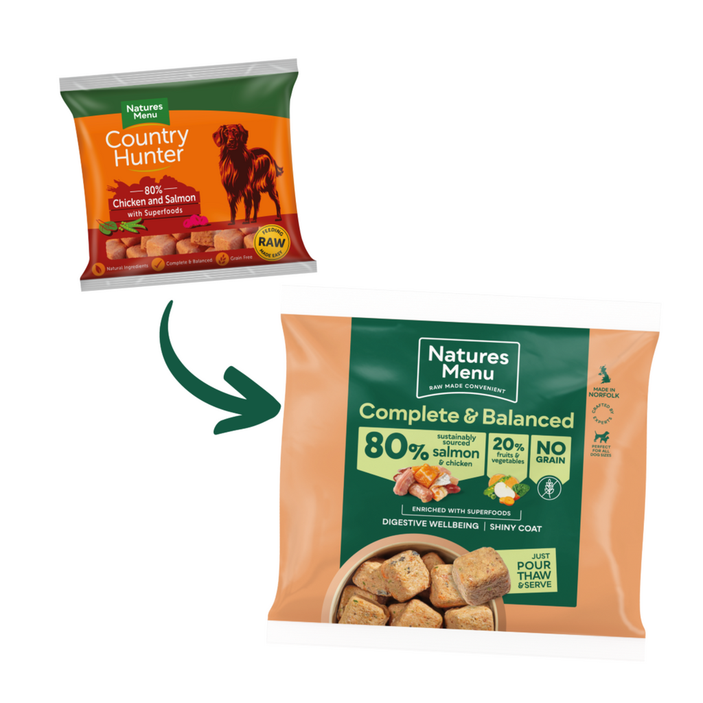 Natures Menu Chicken and Salmon Nuggets - 1kg