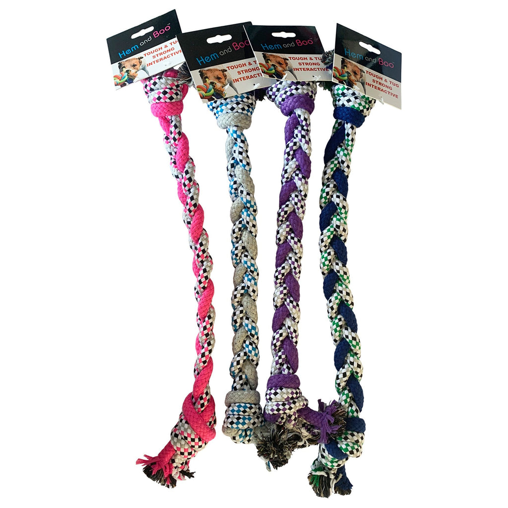 Hemmo And Co Plaited Rope Chew