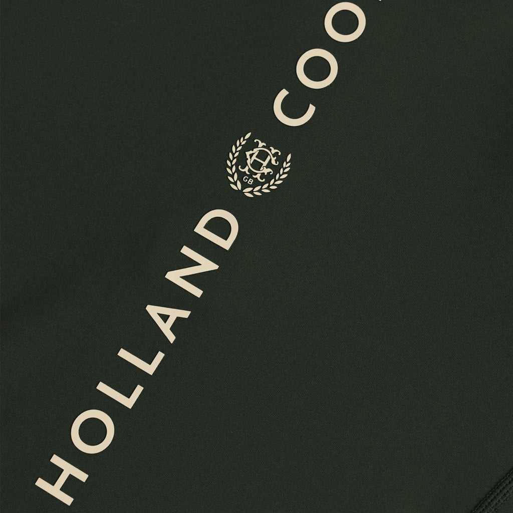 Holland Cooper Ladies Cranborne Long Sleeve Base Layer - Dark Olive