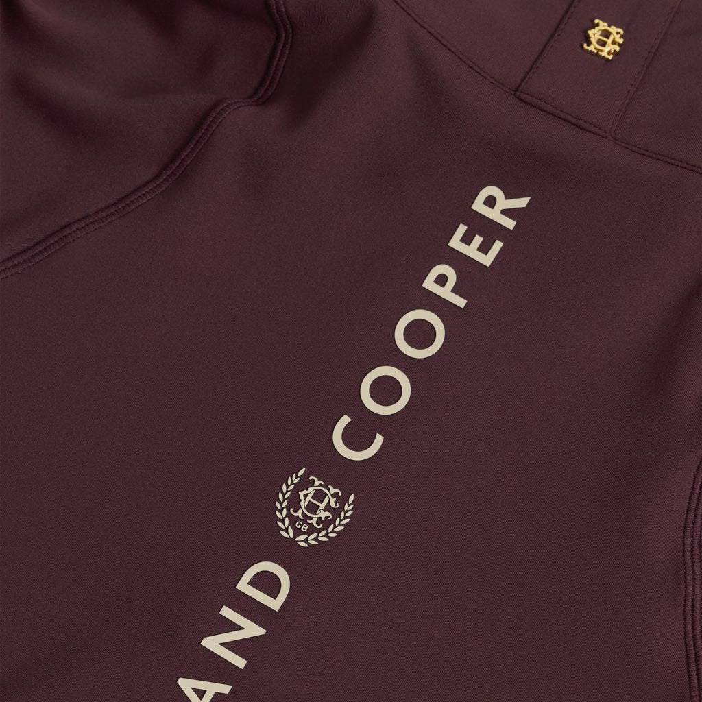 Holland Cooper Ladies Cranborne Long Sleeve Base Layer - Mulberry