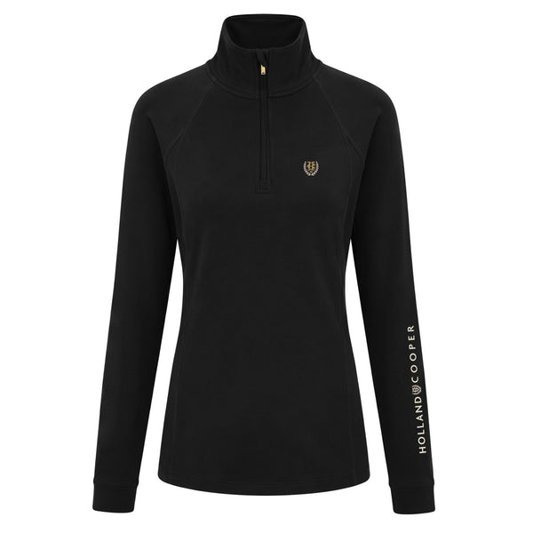 Holland Cooper Ladies Cranborne Thermal Base Layer - Black