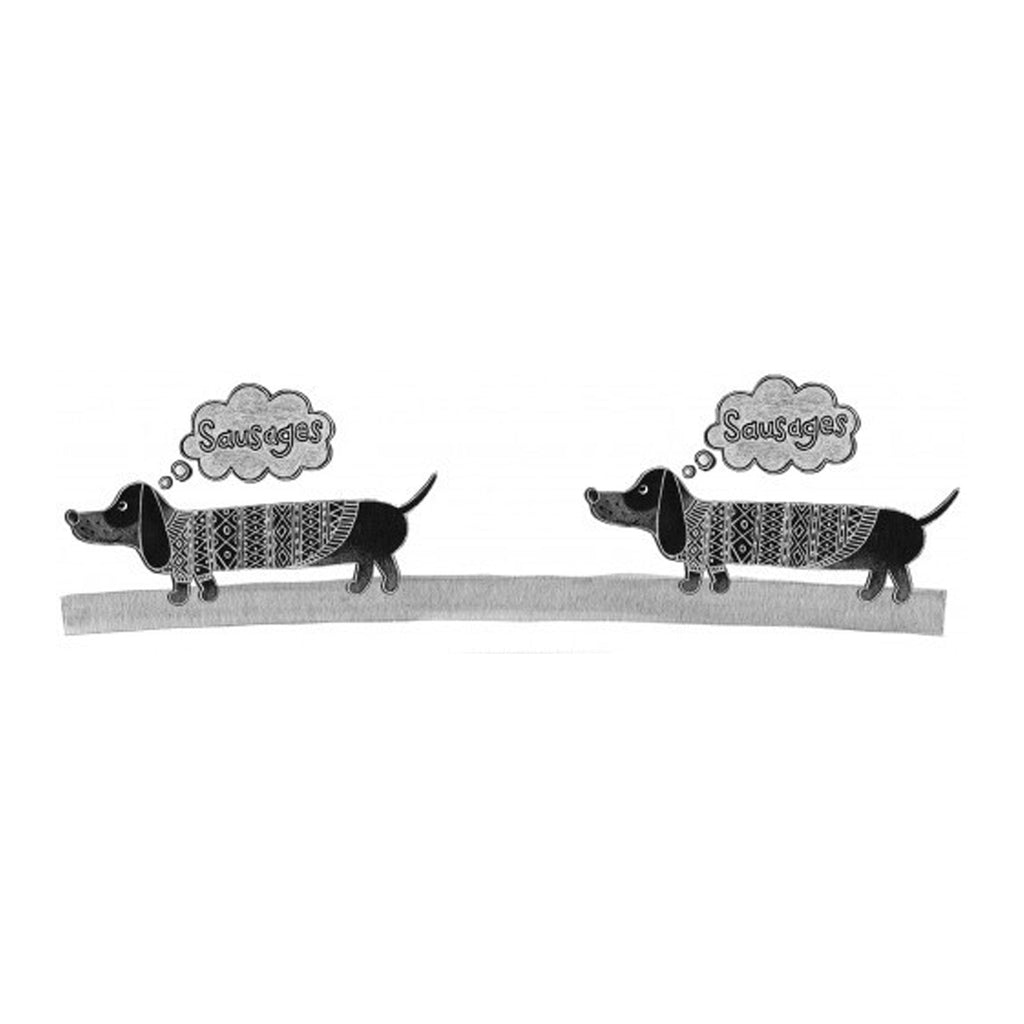 Moorland Pottery Sausage Dog Mug