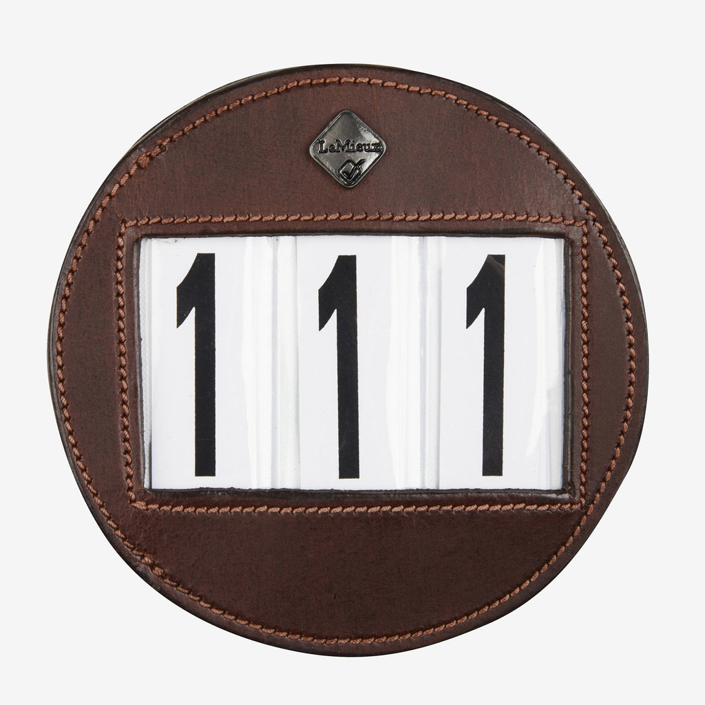 LeMieux Bridle Number Holder - Brown